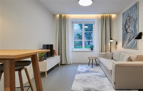 Obrázek projektuVelice hezký, zařízený byt 1+ kk, Praha 5 - Smíchov